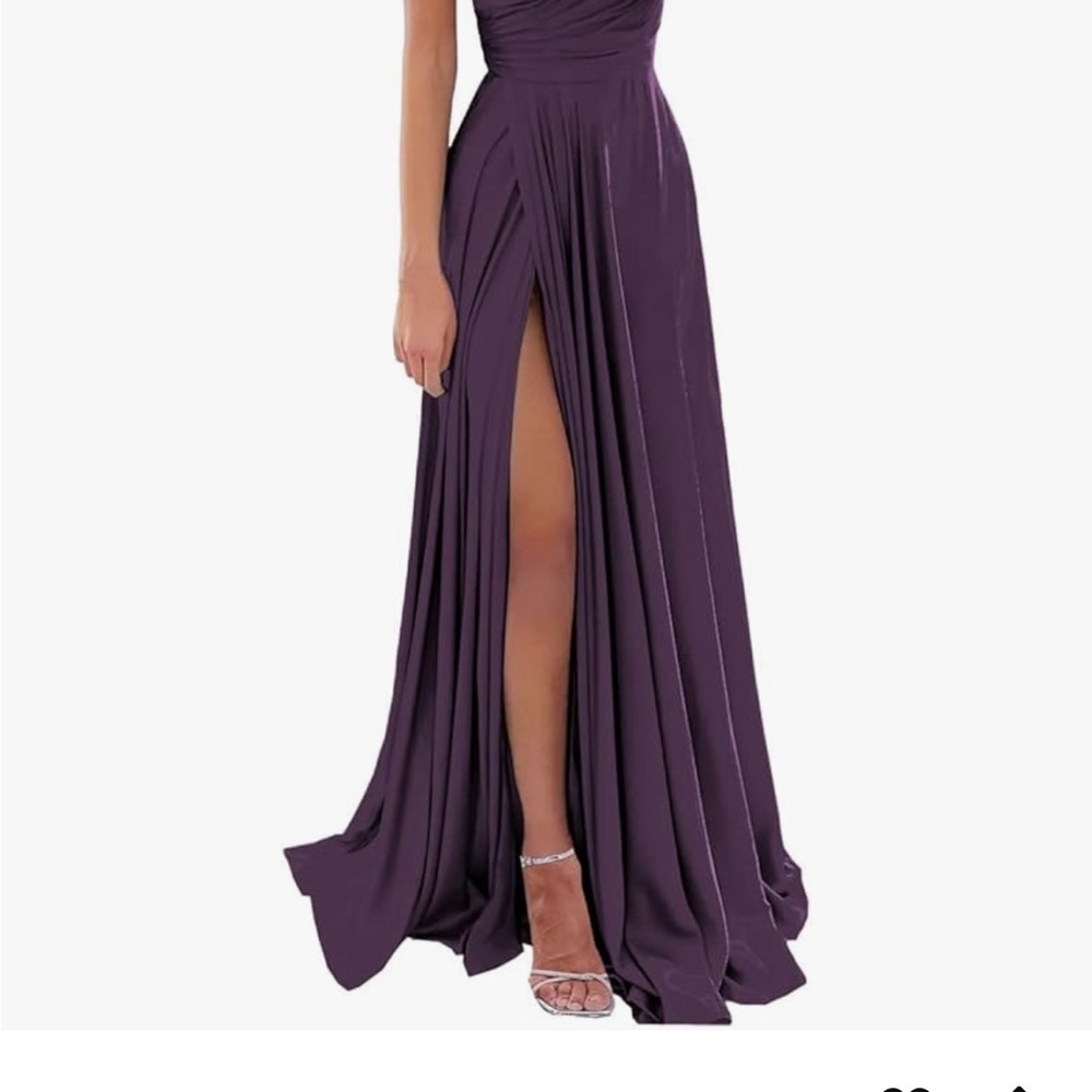 Elegant Purple Evening Gown